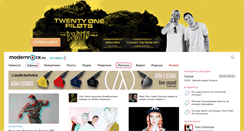 Desktop Screenshot of modernrock.ru